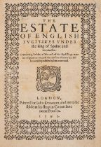 [Lewkenor (Sir Lewis)] The Estate of English Fugitives under the king of Spaine and his ministers...