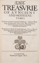 Mexio (Pedro), Francesco Sansovino & others. The Treasurie of Auncient and Moderne Times, [transl...
