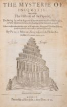 Mornay (Phillippe de) The Mysterie of Iniquitie: that is to say, The Historie of the Papacie, fir...