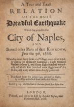 Seismology.- True and Exact Relation (A) of the most Dreadful Earthquake Which happened in the Ci...