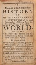Vergilius (Polydorus) A Pleasant and Compendious History of The first Inventers and Instituters o...
