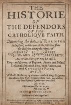 Lever (Christopher) The Historie of the Defendors of the Catholique Faith, first edition, Printed...