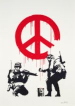 Banksy (b.1974) CND Soldiers (Signed)