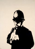 Banksy (b.1974) Rude Copper