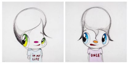 Javier Calleja (b.1971) Once In My Life (Diptych)