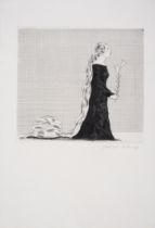 David Hockney (b.1937) The Older Rapunzel, from Illustrations for Six Fairy Tales from the Brothe...