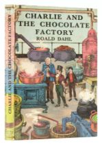 Dahl (Roald) Charlie and the Chocolate Factory, first English edition, cut signature of the autho...