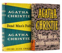 Christie (Agatha) They Do It With Mirrors, first edition, 1952 & another first edition (2)