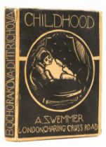 First graphic novel by a woman.- Bochořáková-Dittrichová (Helena) Childhood. A Cycle of Woodcuts,...