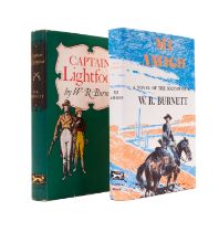 Burnett (W. R.) Captain Lightfoot, first edition, signed presentation inscription from the author...