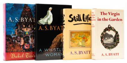 Byatt (A.S.) [The Frederica Quartet], 4 vol., first editions, all with signed or with signed pres...