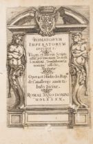 Cavalieri (Giovanni Battista) Romanorum imperatorum effigies, Rome, Francesco Coattino, 1590.