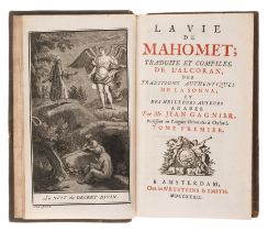 Gagnier (Jean) La Vie de Mahomet; Traduite et Compilée de l'Alcoran..., 2 vol., Amsterdam, Wetste...