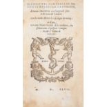 Courtesy book.- Castiglione (Baldassare) Il libro del cortegiano, Venice, Heirs of Aldus Manutius...