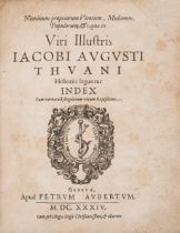 Dupuy (Jacques) Nominum propriorum Virorum, Mulierum, Populorum, &c quae in Viri Illustris Jacobi...
