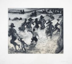 Bill Jacklin (b.1943) Bathers III, from Coney Island Suite