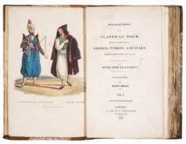 Levant.- Laurent (Peter Edmund) Recollections of a Classical Tour through various parts of Greece...