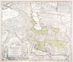 Middle East.- Homann (Johann Baptist) Imperii Persici in Omnes suas Provincias..., engraved map, ...