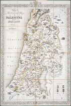 Holy Land.- Assheton (J.T.) An Historical Map of Palestine or, the Holy Land, 1820