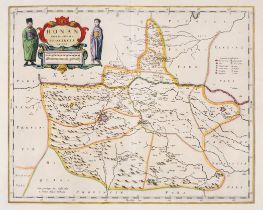 China.- Blaeu (Johannes) Honan, Imperii Sinarum Provincia Quinta, engraved map, [c. 1655]