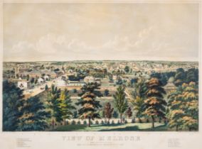 America.- The Bronx.- Valois (Edward) View of Melrose and Surroundings, taken from the Ursuline C...
