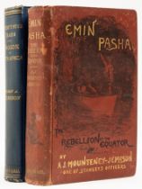 Africa.- Mounteney-Jephson (A. J.) Emin Pasha and the Rebellion at the Equator, first edition, 18...