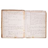 East Indies.- Ship's Log.- Alms (Captain James) Monmouth's Log Book Comm. June 20th 1783, 1781-4.