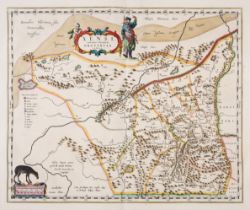 China.- Blaeu (Johannes) Xensi, Imperii Sinarum Provincia Undecima, engraved, map, [c. 1655]