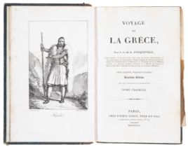 Greece.- Pouqueville (F. C. H. L.) Voyage de la Grèce, 6 vol., second edition, Paris, 1826