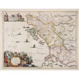 Balkans and Eastern Europe.- Jansson (Jan) Epirus hodie vulgo Albania..., engraved map, [c.1650];...