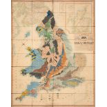 Britain.- Blofeld & Co. [Geological] Map of Great Britain, engraved map, [mid- to late 19th century]