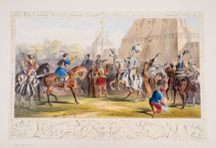 Richardson (John) and J. H. Nixon. The Eglinton Tournament, Colnaghi & Puckle, 1843.