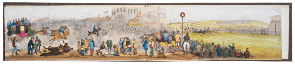 [Alken (Samuel)] The Race and the Road to Epsom, Ackermann, 1851