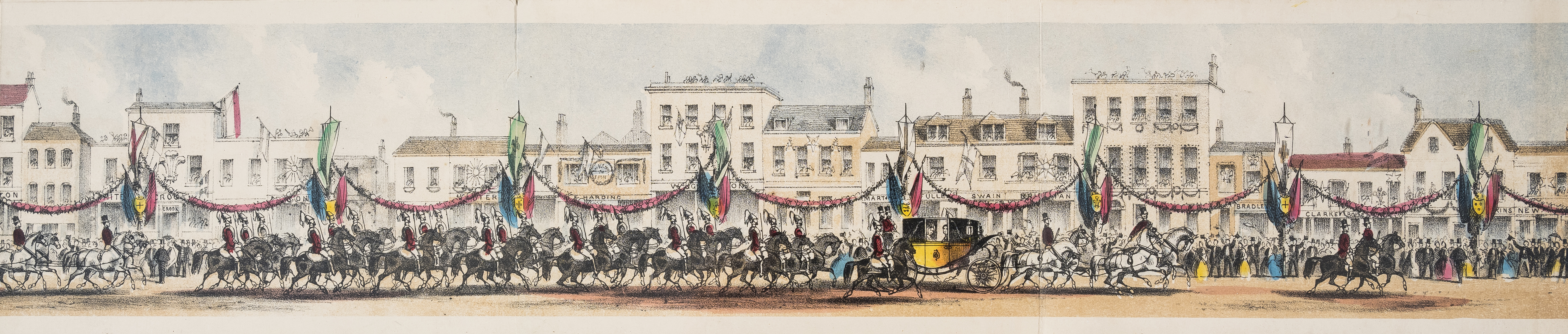 Albert Edward, Prince of Wales.- Procession (The) of Albert Edward Prince of Wales and the Prince...