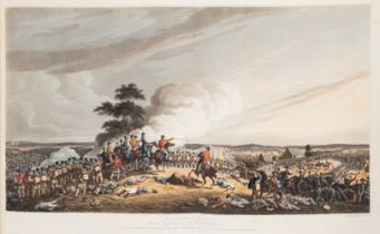 [Bowyer (Robert)] The Campaign of Waterloo, illustrated with engravings of Les Quatre Bras, La Be...