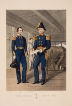 Ackermann (Rudolph) The Royal Navy, 6 hand-coloured aquatints, 1848-49.