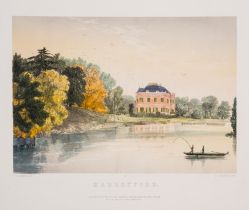 Alfred (Henry J.) Views on the Thames. Marlow Weir, Near Marlow Bridge, Bisham Abbey,Temple Lock,...