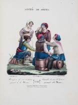 Pittaluga (Alessio) and others. Costumes des differens etats de l'Italie, Paris, Marino, [1826].