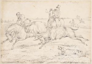 [Alken (Henry)] [Six Drawings of Sporting Notions], [1815-30]