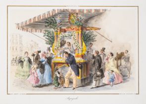 Dura (Gaetano) Gruppe di Costumi Napoletani, 10 hand-coloured lithographed plates, Naples, Gatt &...