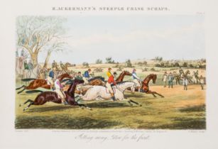 Ackermann (Rudolph) [Ackermann's Sporting Scraps], 36 hand-coloured aquatints, 1850-61