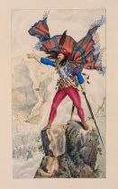 Stuart (John Sobieski Stolberg and Charles Edward) The Costume of the Clans, 1845.