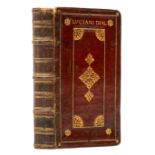 Binding.- Lucian of Samosata Opuscula Erasmo Roterodamo interprete, first Aldine edition, Venice,...