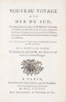 Voyages.- Fresne's voyage.- Crozet (Julien Marie) Nouveau Voyage a la Mer du Sud, first edition, ...