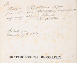 Birds.- Audubon (John James) [and William MacGillivray]. Ornithological Biography, or an Account ...