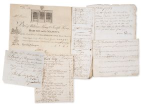 Eyre & Matcham families (of Newhouse, near Redlynch, Wiltshire).- Collection of papers and epheme...
