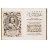 Torricelli (Evangelista) Lezioni Accademiche, edited by Tommaso Bonaventuri, Florence, for Jacopo...