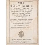 Bible, English. The Holy Bible faithfully translated into English out of the authentical Latin, 2...
