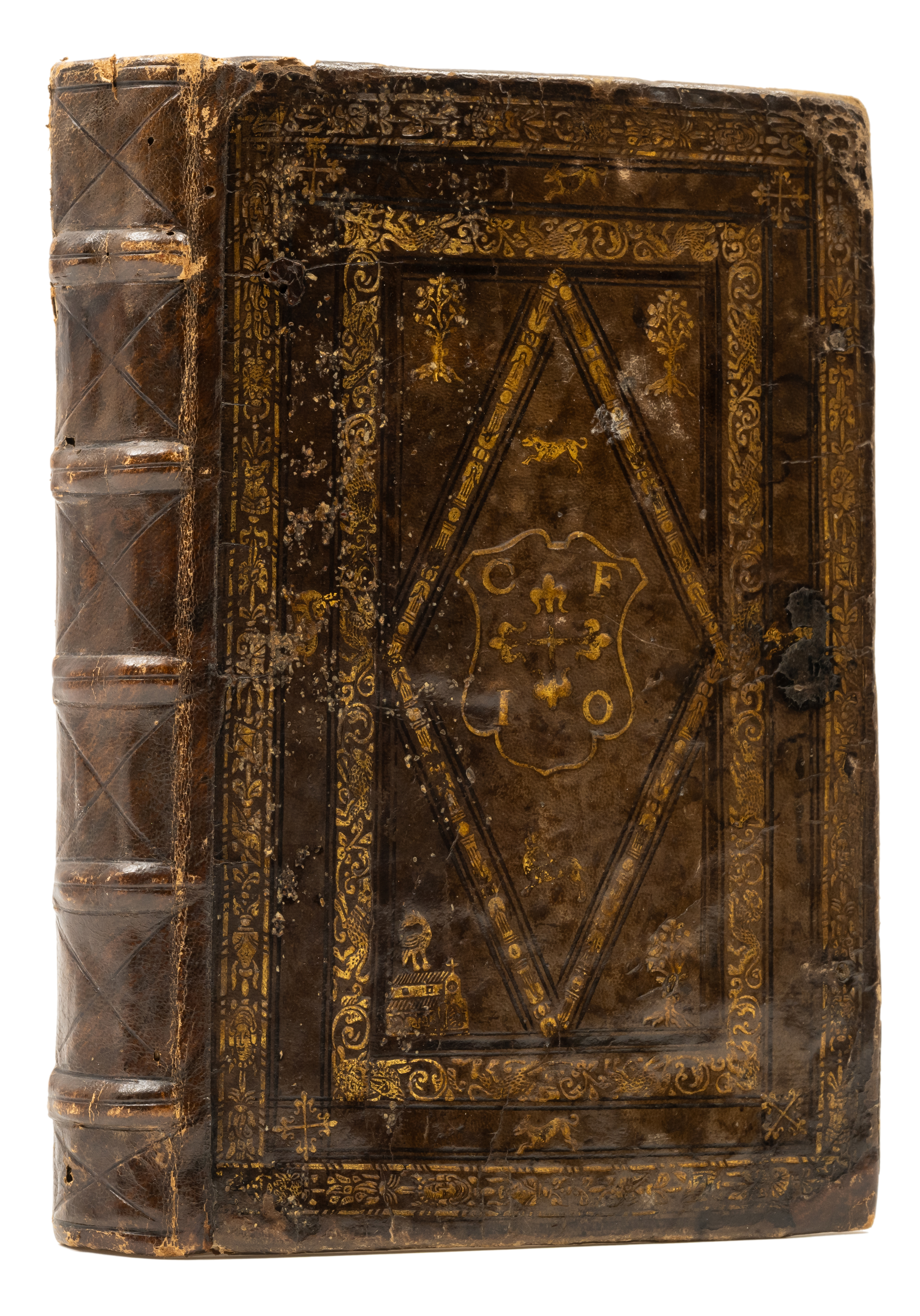 Binding.- Catholic Church. Missale ad usum Cisterciensis, Paris, Ambroise Girault, 1529.