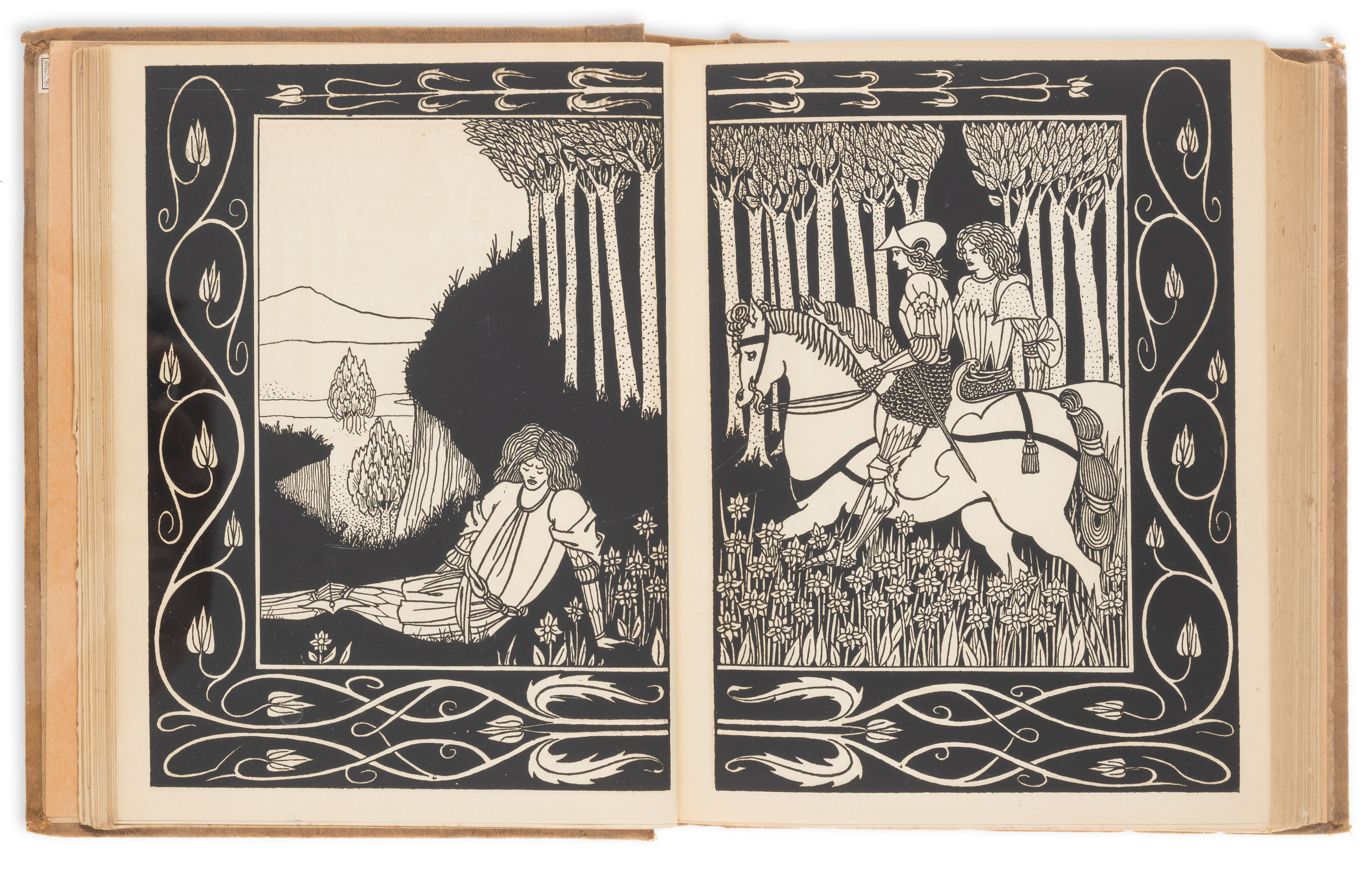 Beardsley (Aubrey).- Malory (Sir Thomas) [Le Morte Darthur] The Birth and Life and Acts of King A... - Image 2 of 2